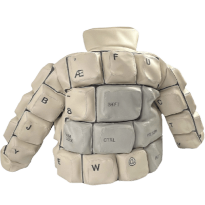 Cool-looking keyboard jacket